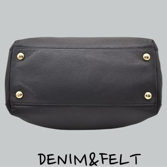 Michael Kors Harper Large East West Tote Black Leather Shoulder Bag | PRELOVED! - Picture 10 of 16